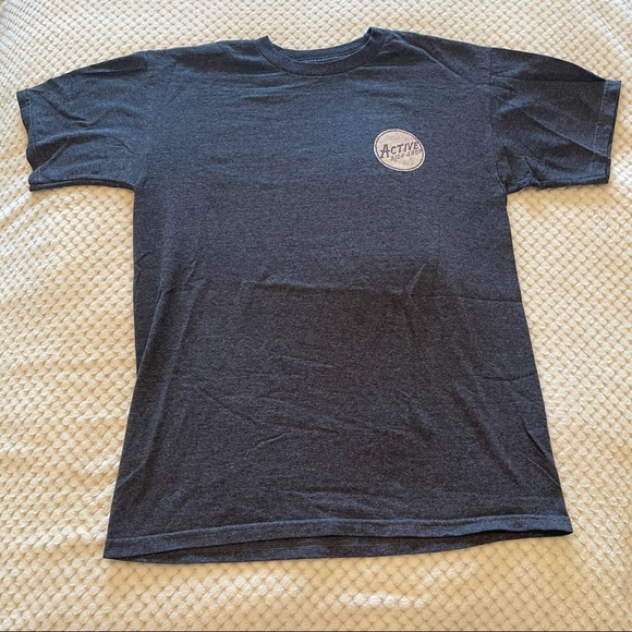 Men’s Active Ride Shop logo graphic Tshirt medium - Picture 3 of 4